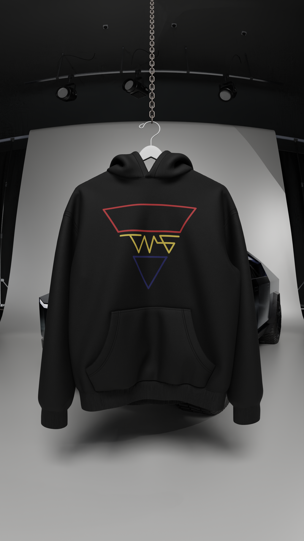 "Learn your ABC's" Triangle Hoodie 3K-V2