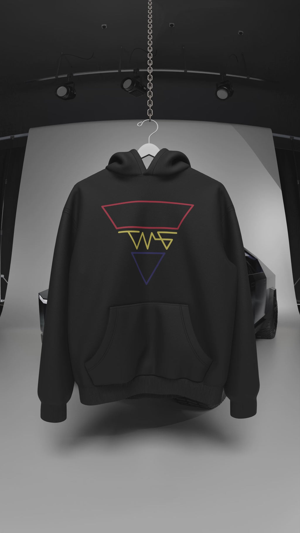 "Learn your ABC's" Triangle Hoodie 3K-V2